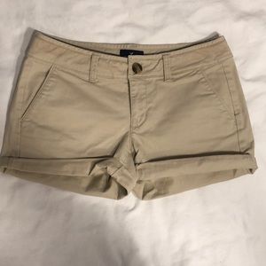 American Eagle Khaki Shorts
